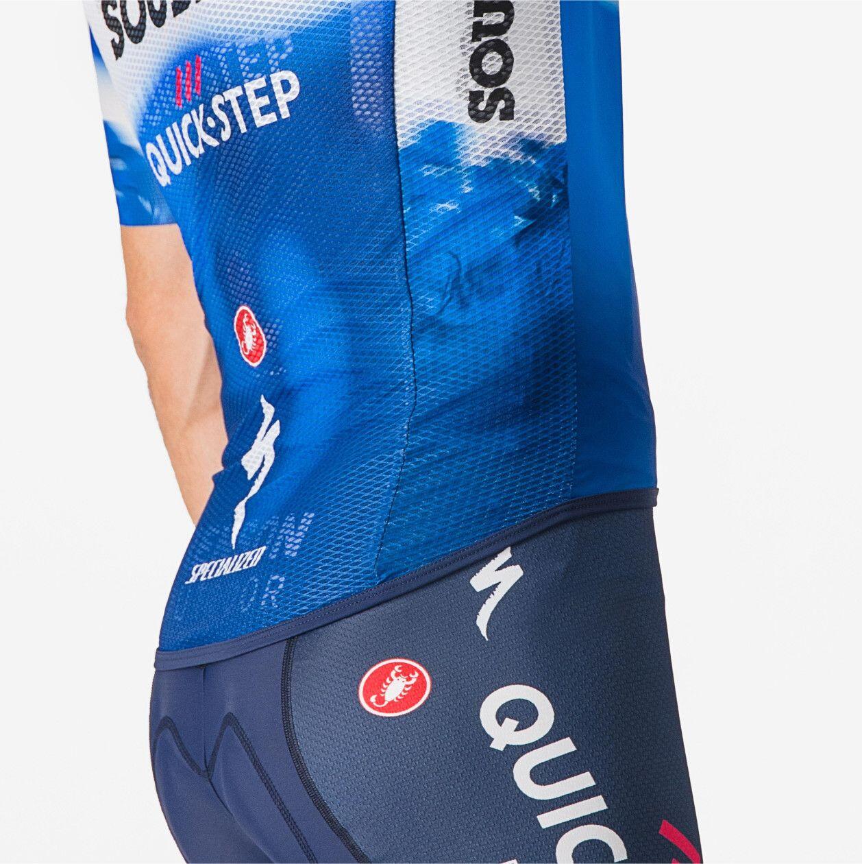 Windweste Castelli Pro Light Wind Soudal Quick-Step 2024 Blau 4/6