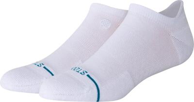 Stance icon lage tab sokken wit