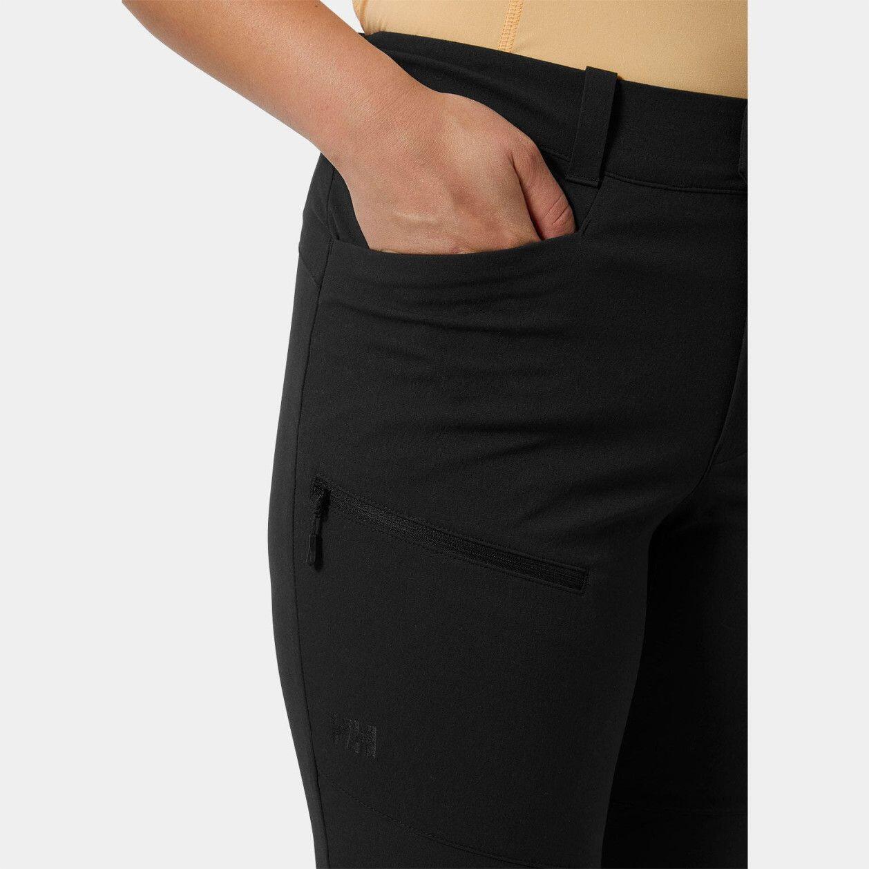 Pantalón Softshell Helly Hansen Vika Tur 2.0 Mujer Negro 3/6