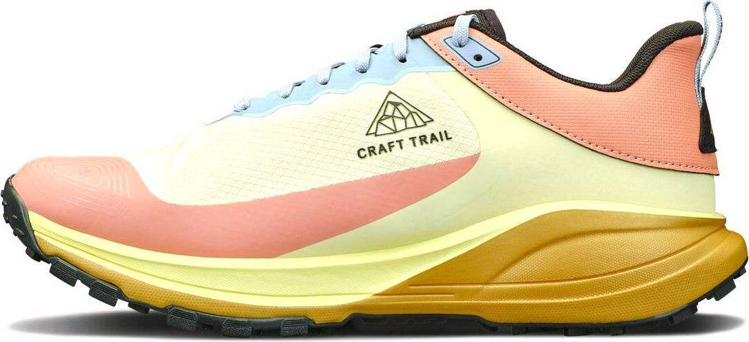 Craft Pure Trail X Pink/Yellow Men's Trail Shoes 2/7