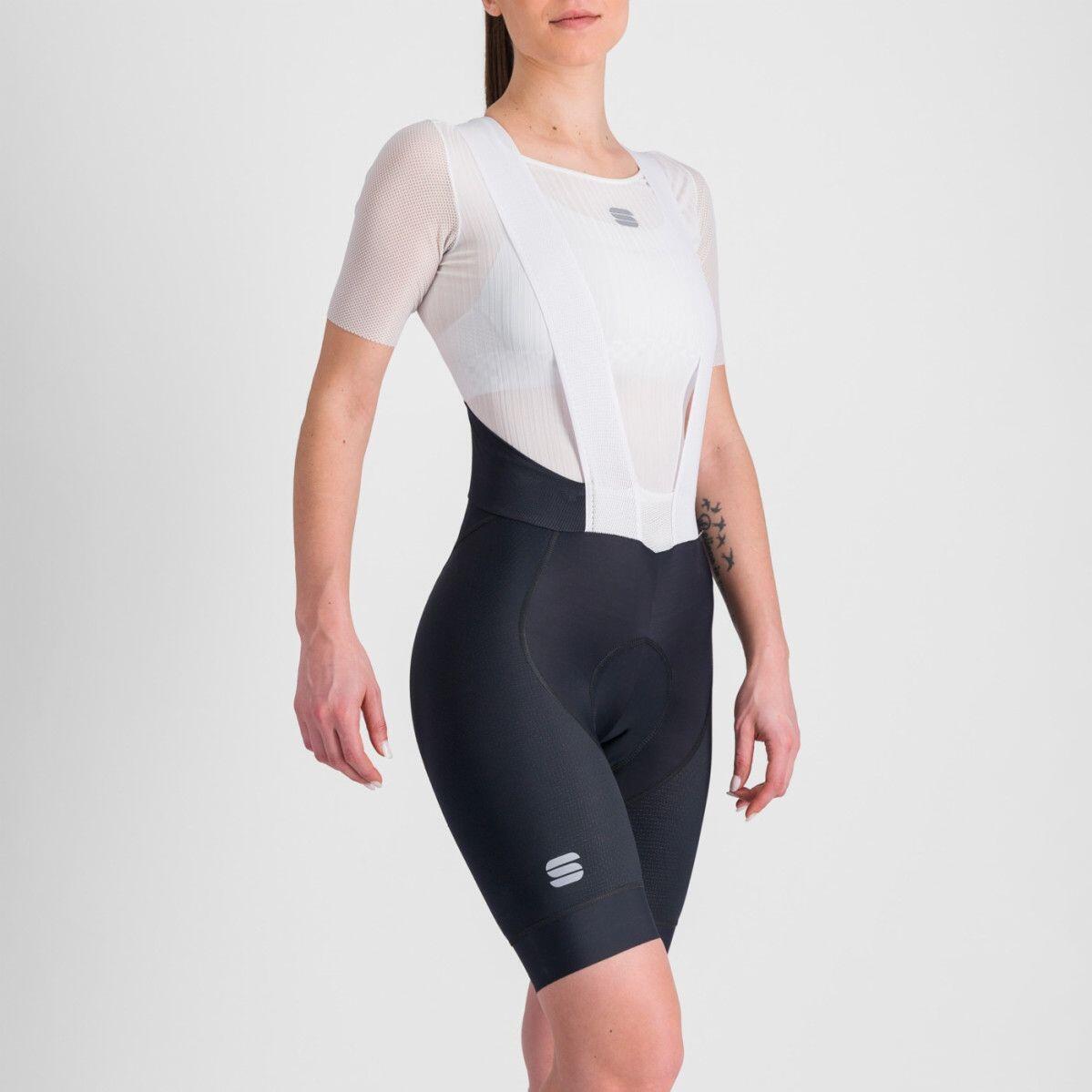 Kurze Damen-Trägerhose Sportful LTD Schwarz 3/7