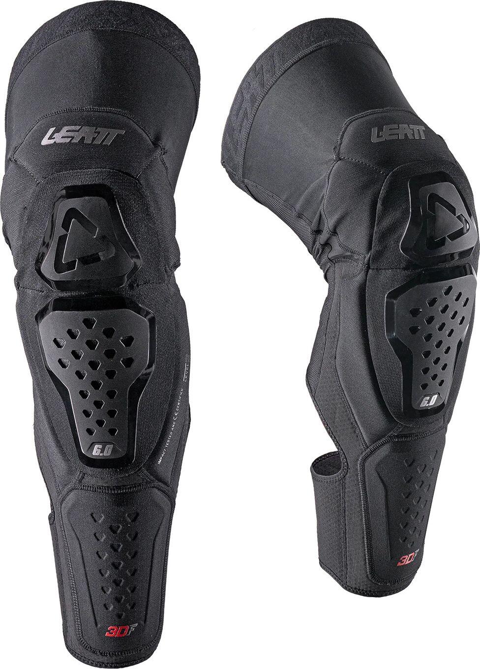 Genouillères avec Protège Tibia Leatt 6.0 Evo EXT Noir 3/7
