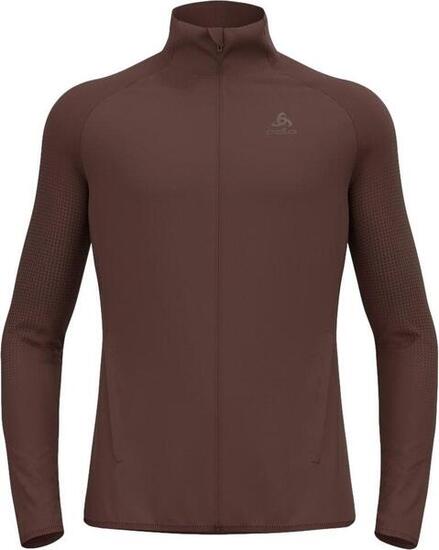 Odlo Zeroweight Warm 2.0 Beige Hybrid Running Jacke