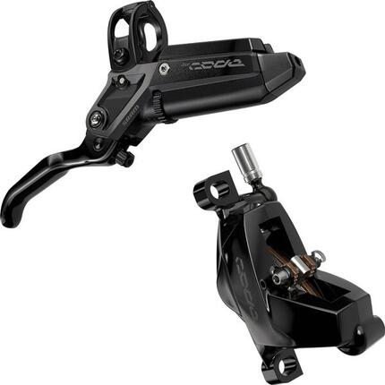 Frein à Disque Arrière Sram Code Silver Stealth (Sans Disque) 2000 mm Noir