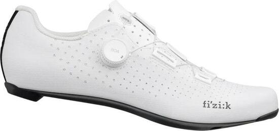 Scarpe da strada Fizik Tempo Decos Carbon White - Wide
