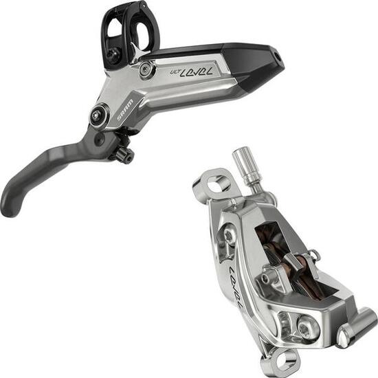 Sram Level Ultimate Stealth 4-Piston Front Disc Brake (Without Rotor) 950 mm Sil