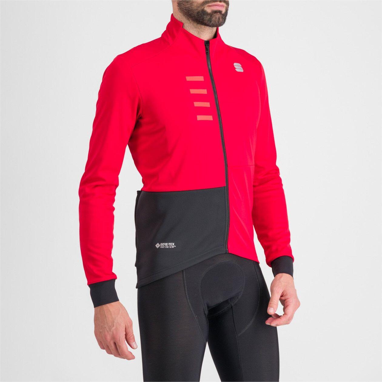 Casaco manga comprida Sportful Tempo Vermelho 3/5