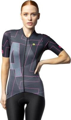 Alé synergy women's short sleeve jersey black