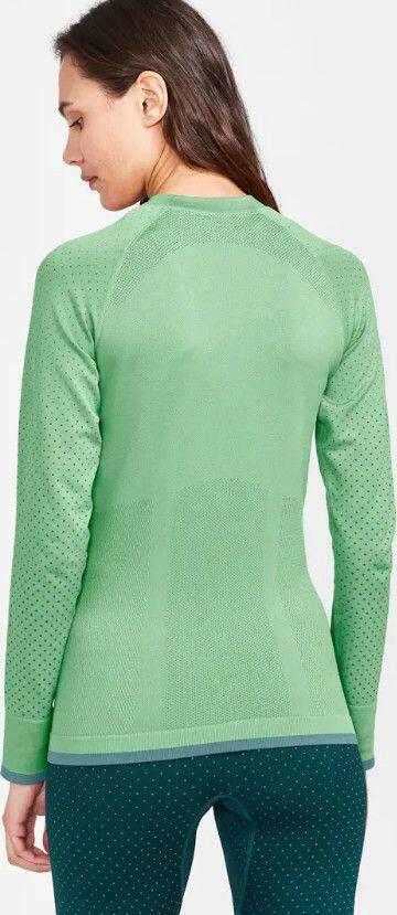 Sous-Maillot Manches Longues Craft ADV Warm Intensity Vert Femme 3/4