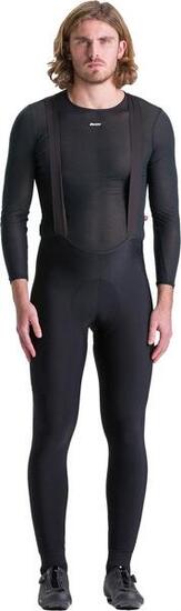 Lange Radhose mit Trägern Santini Cargo Schwarz