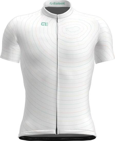 Maglia Maniche Corte Alé Asphalt Bianca
