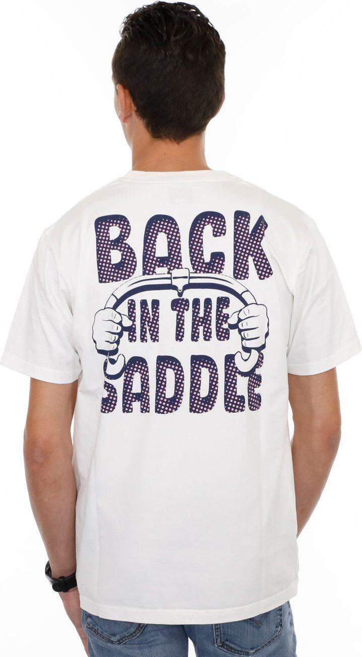 T-Shirt LeBram Back In The Saddle Blanc 3/6