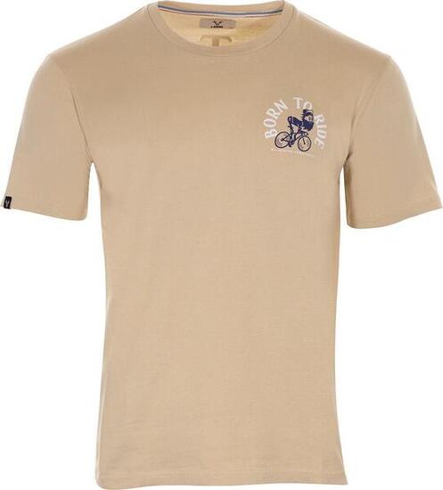 LeBram Born To Ride T-Shirt Beige