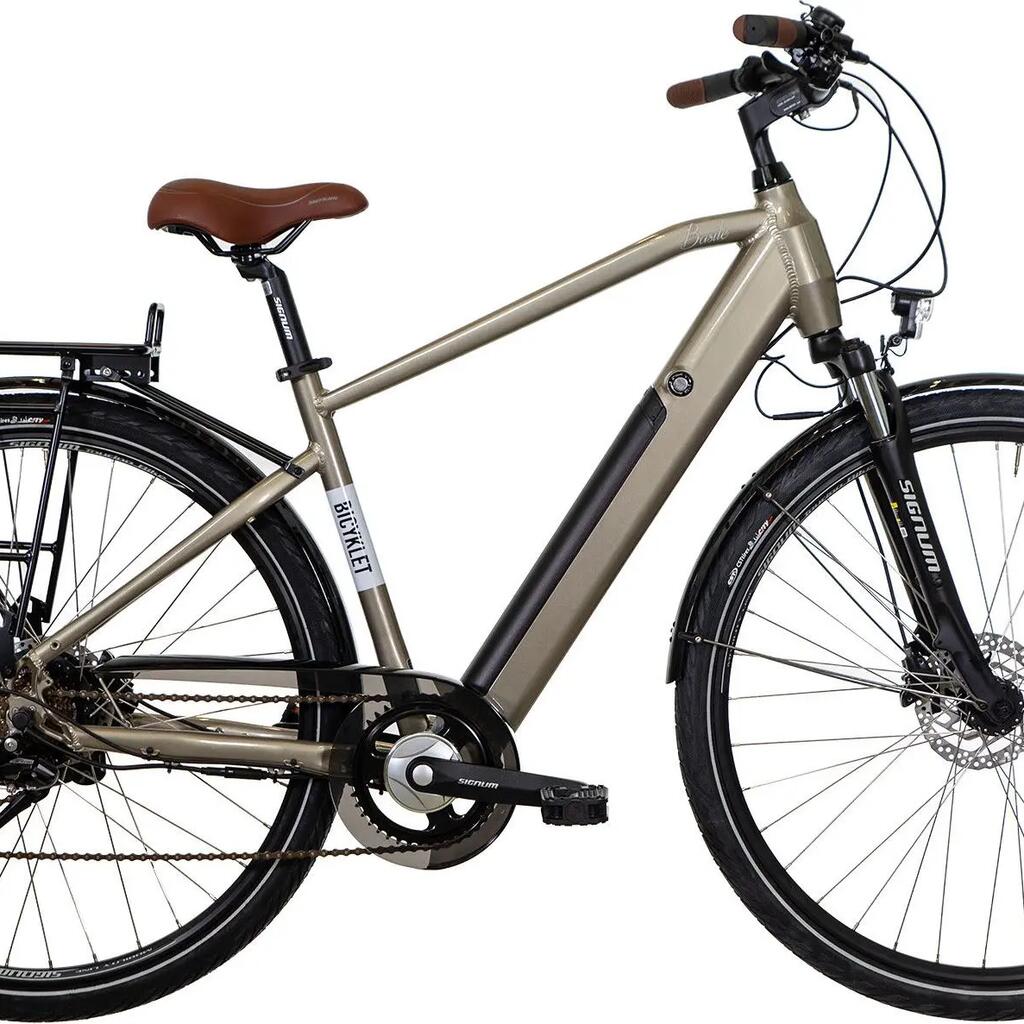 Bicyklet Basile Electric City Bike Shimano Acera/Altus 8S 504 Wh 700 mm Grey