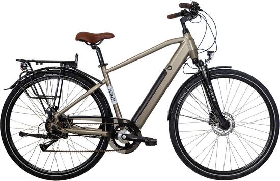 Bicyklet Basile Elektro-Stadtfahrrad Shimano Acera/Altus 8S 504 Wh 700 mm Grau