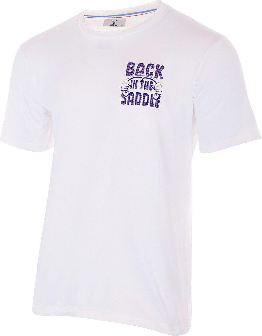 T-Shirt LeBram Back In The Saddle Blanc 2/6
