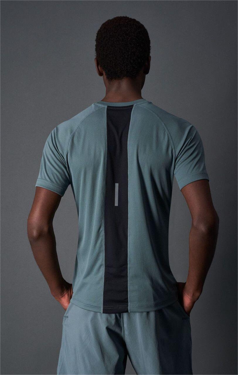 Maglia Champion Quick-Dry Reflective Maniche Corte Blu 4/5