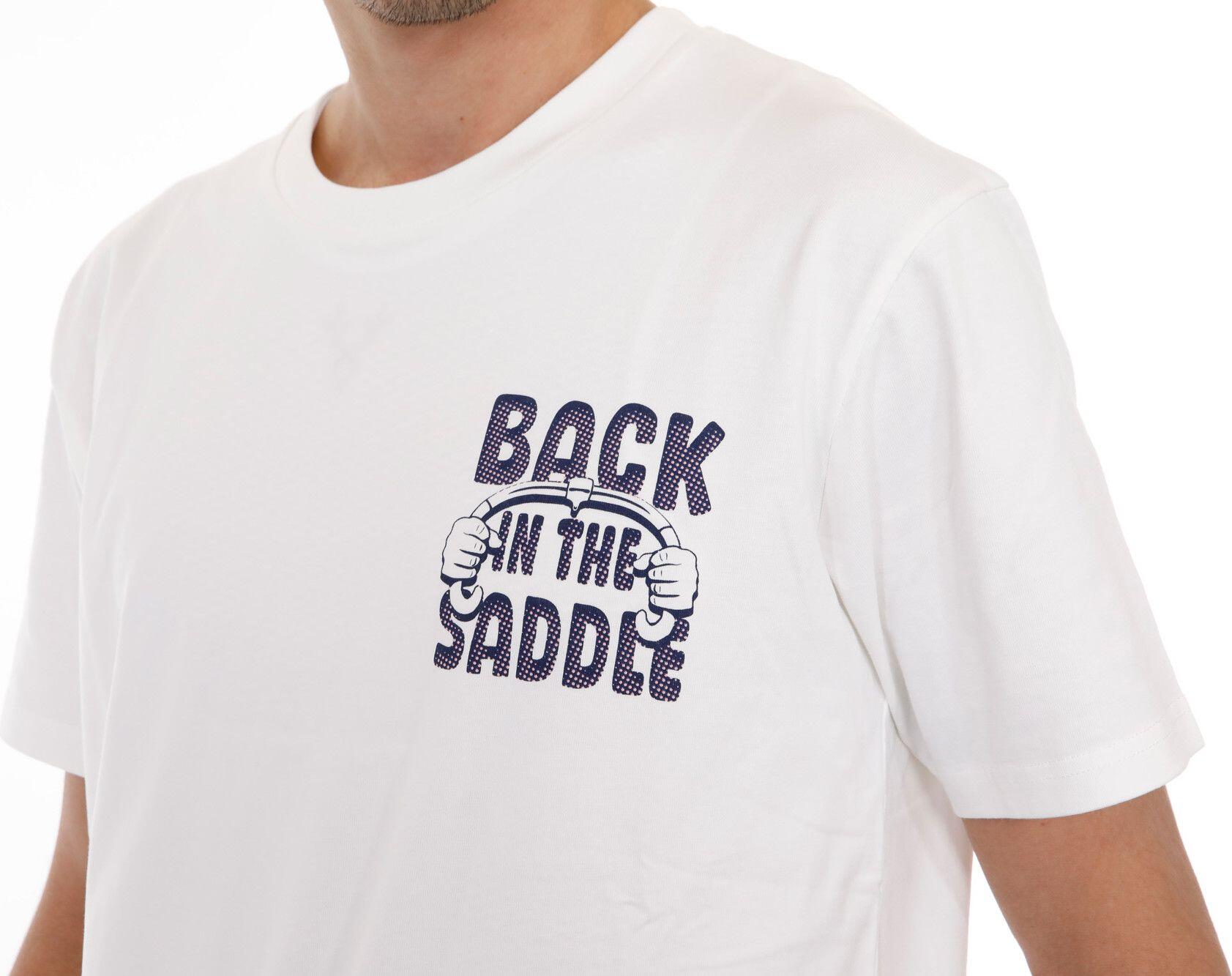 T-Shirt LeBram Back In The Saddle Blanc 5/6