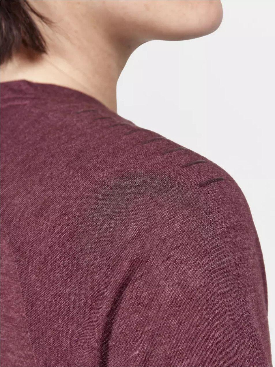 T-Shirt Manches Courtes Craft ADV Trail Wool Blanc Femme 5/7