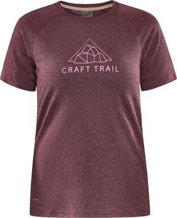 Craft ADV Trail Wool Kurzarmshirt Damen Weiß