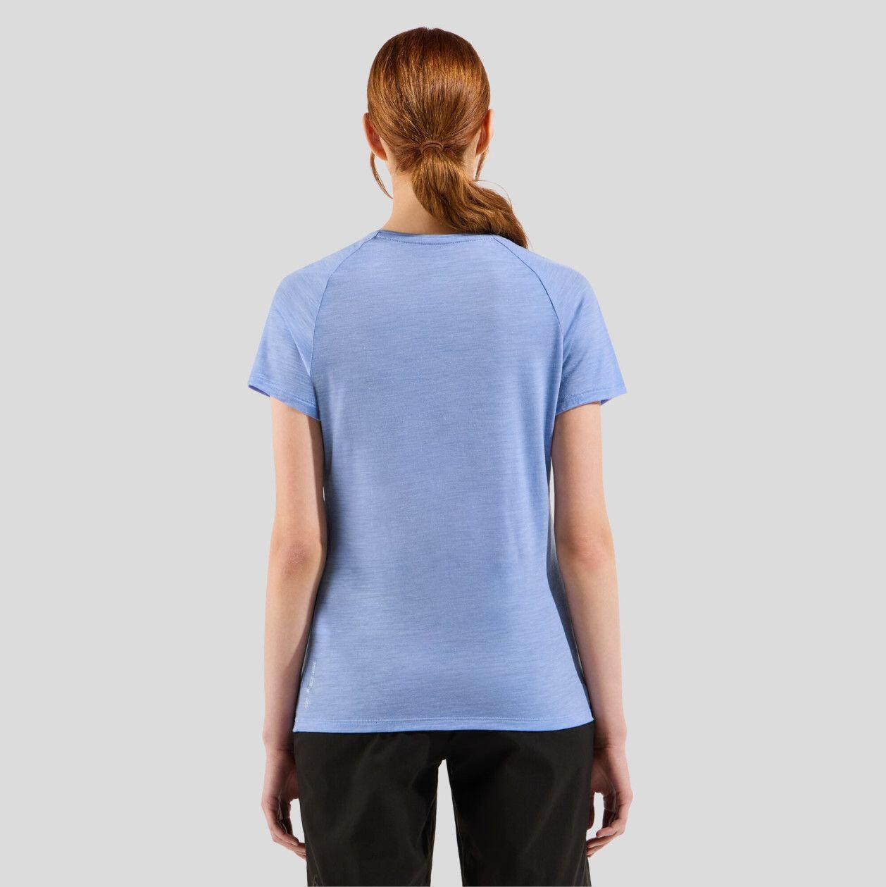 T-shirt Technique Femme Oldo Ride 365 Performance Wool 130 Bleu Clair 4/6