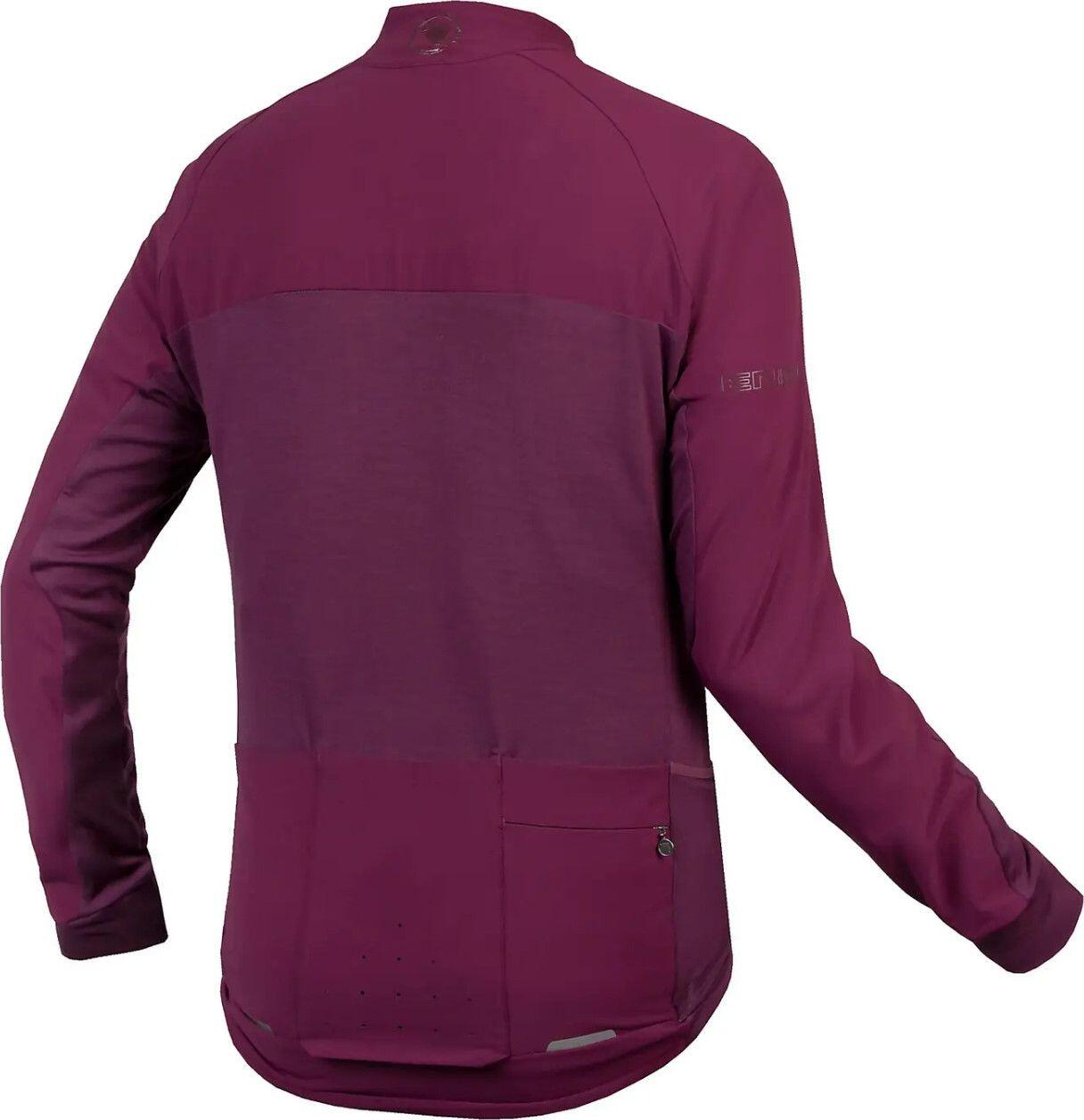 Endura GV500 Long Sleeve Jersey Purple 6/7