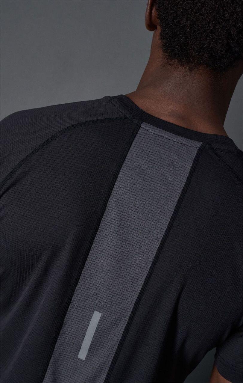 Maillot Manches Courtes Champion Quick-Dry Reflective Noir 2/5