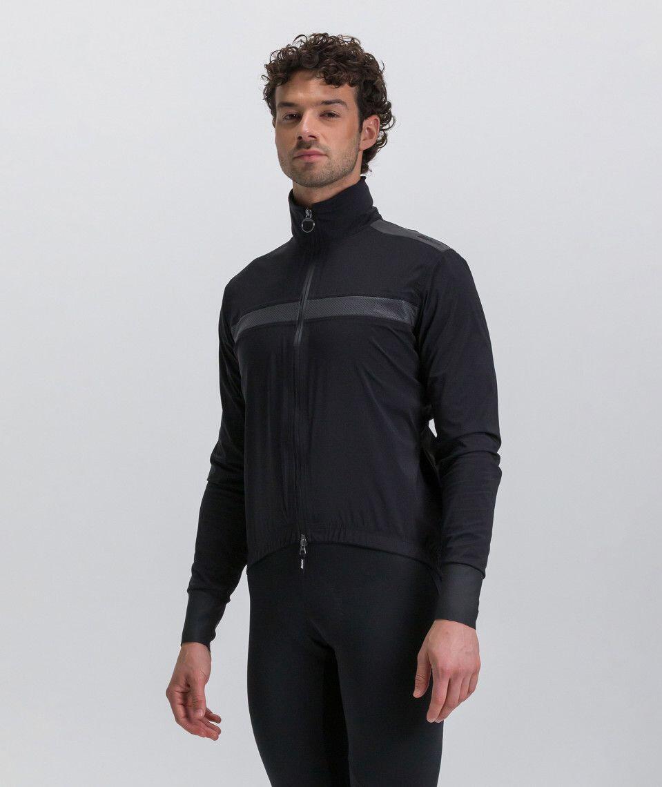 Santini Guard Neo Waterproof Jacket Black 3/4