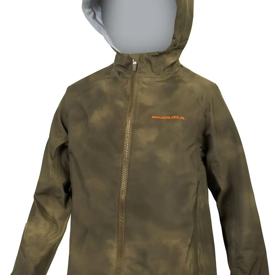 Endura Children's MT500 JR Waterproof Jacket Green