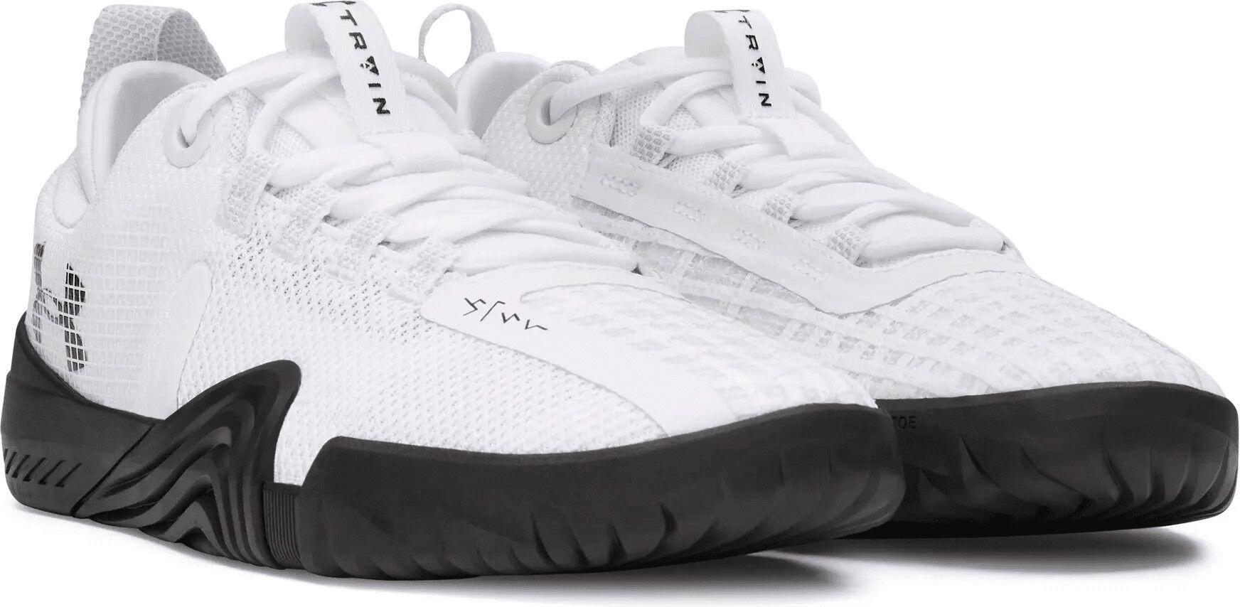 Under Armour Reign 6 Bianco/Nero Uomo Scarpe da allenamento 5/5