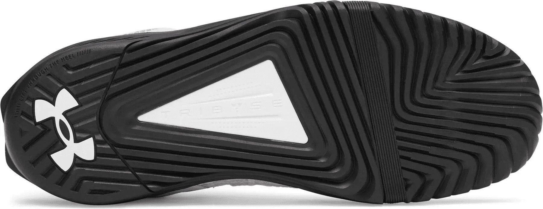 Under Armour Reign 6 Bianco/Nero Uomo Scarpe da allenamento 4/5
