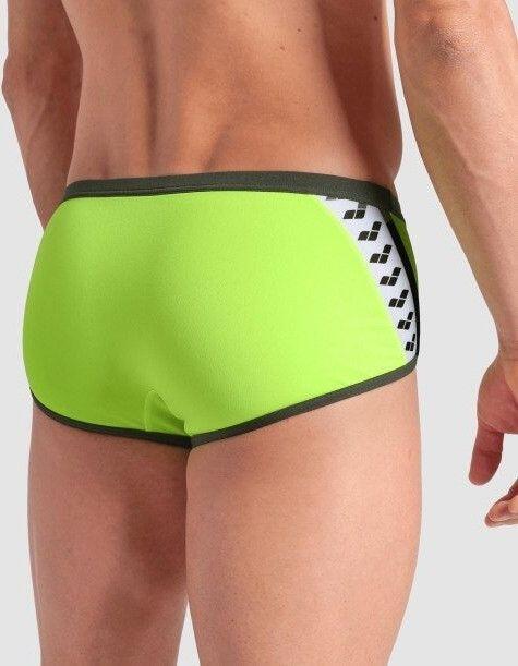 Maillot de bain taille basse Arena Icons Uni Vert Homme 4/7