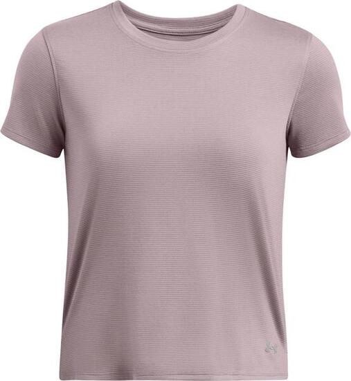 Maglia a maniche corte Under Armour Launch Run Pink Donna
