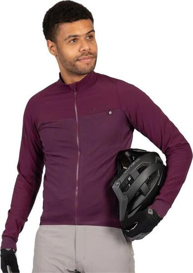 Maillot Manches Longues Endura GV500 Violet