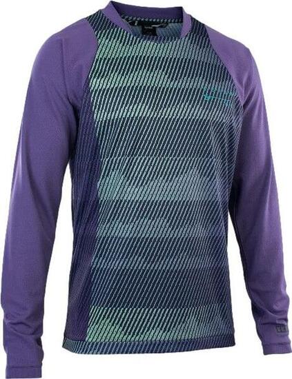 Langarmtrikot ION Scrub Violett