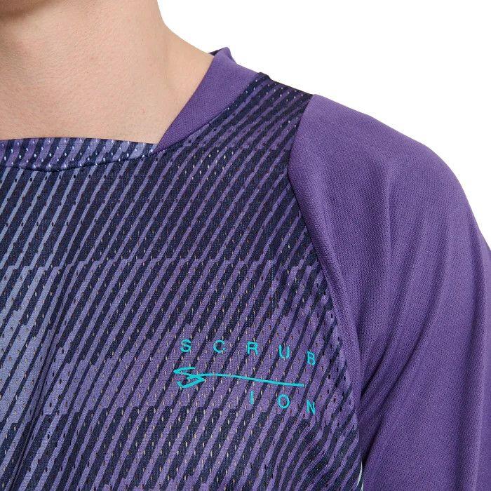 ION Scrub Long Sleeve Jersey Purple 4/4