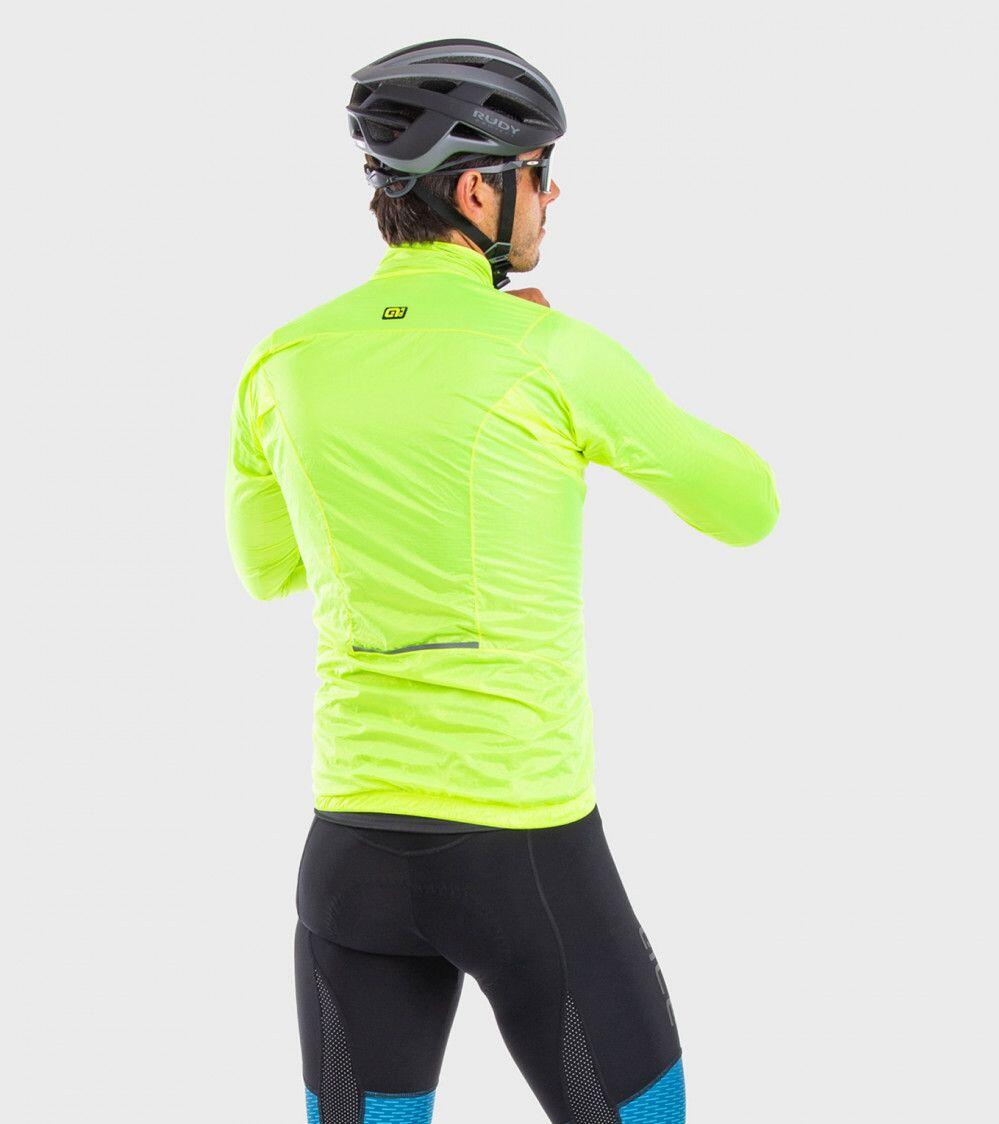 Veste Manches Longues Alé Light Pack Jaune Fluo 2/7