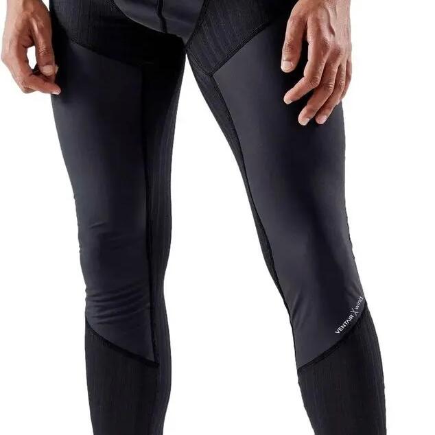 ACTIVE EXTREME X WIND BASELAYER PANTS MEN BLACK GRANITE