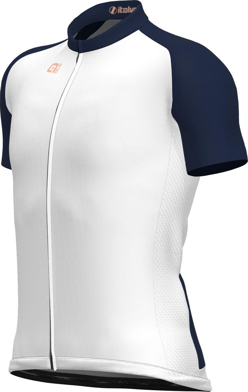 Maglia Manica Corta Alé Asphalt Bianco/Blu 3/4