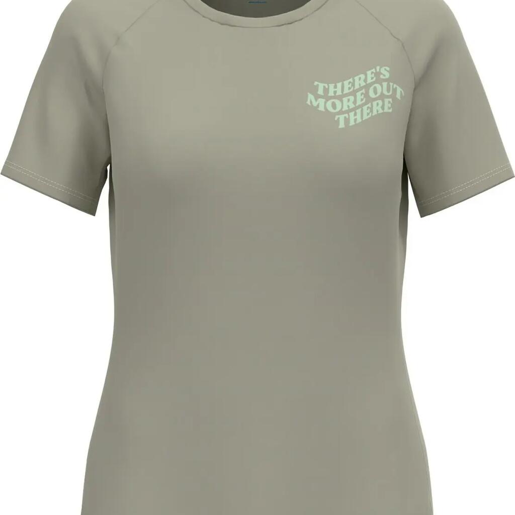 Odlo Essential Print Women's Short-Sleeve Jersey (Gray)