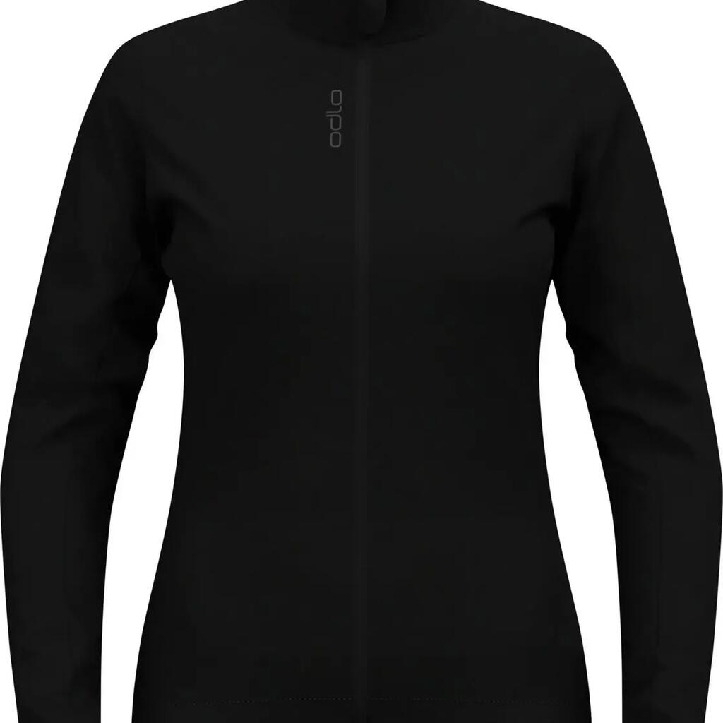 Women's Cycling Jacket Odlo Zeroweight Warm Black
