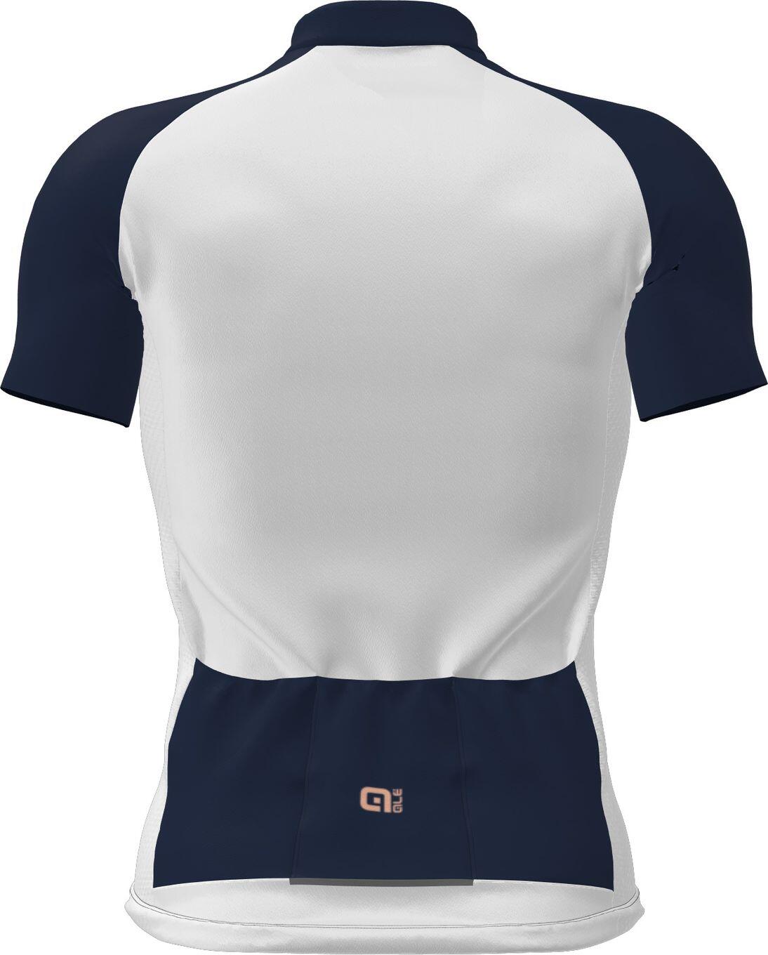 Maglia Manica Corta Alé Asphalt Bianco/Blu 4/4