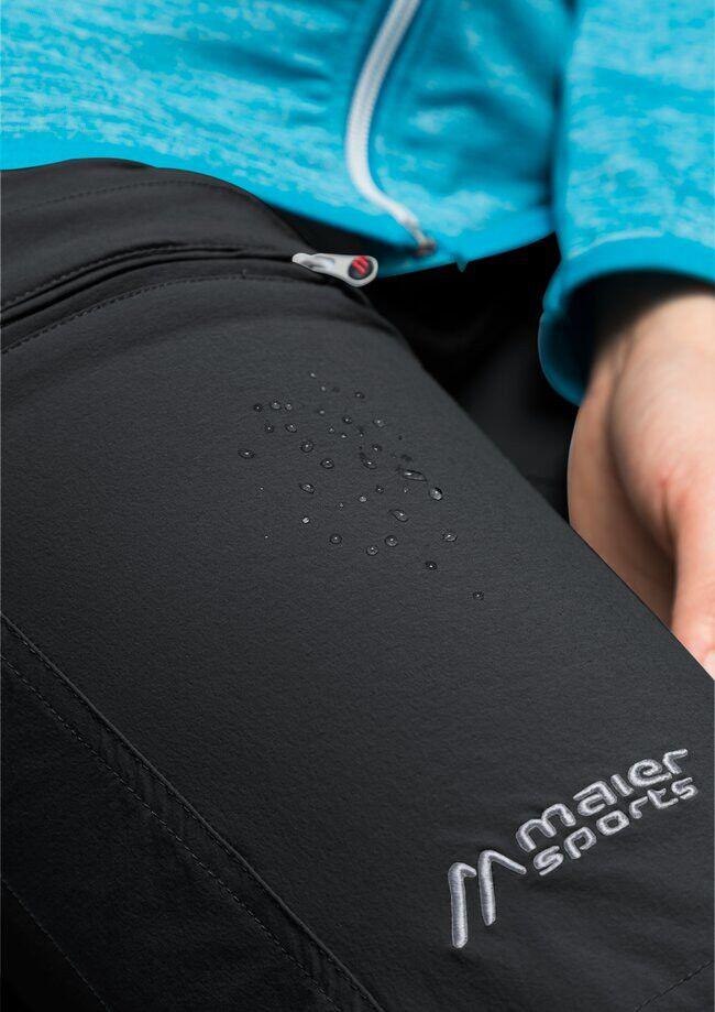 Maier Sports Lulaka Calças para mulher Preto Regular 4/7
