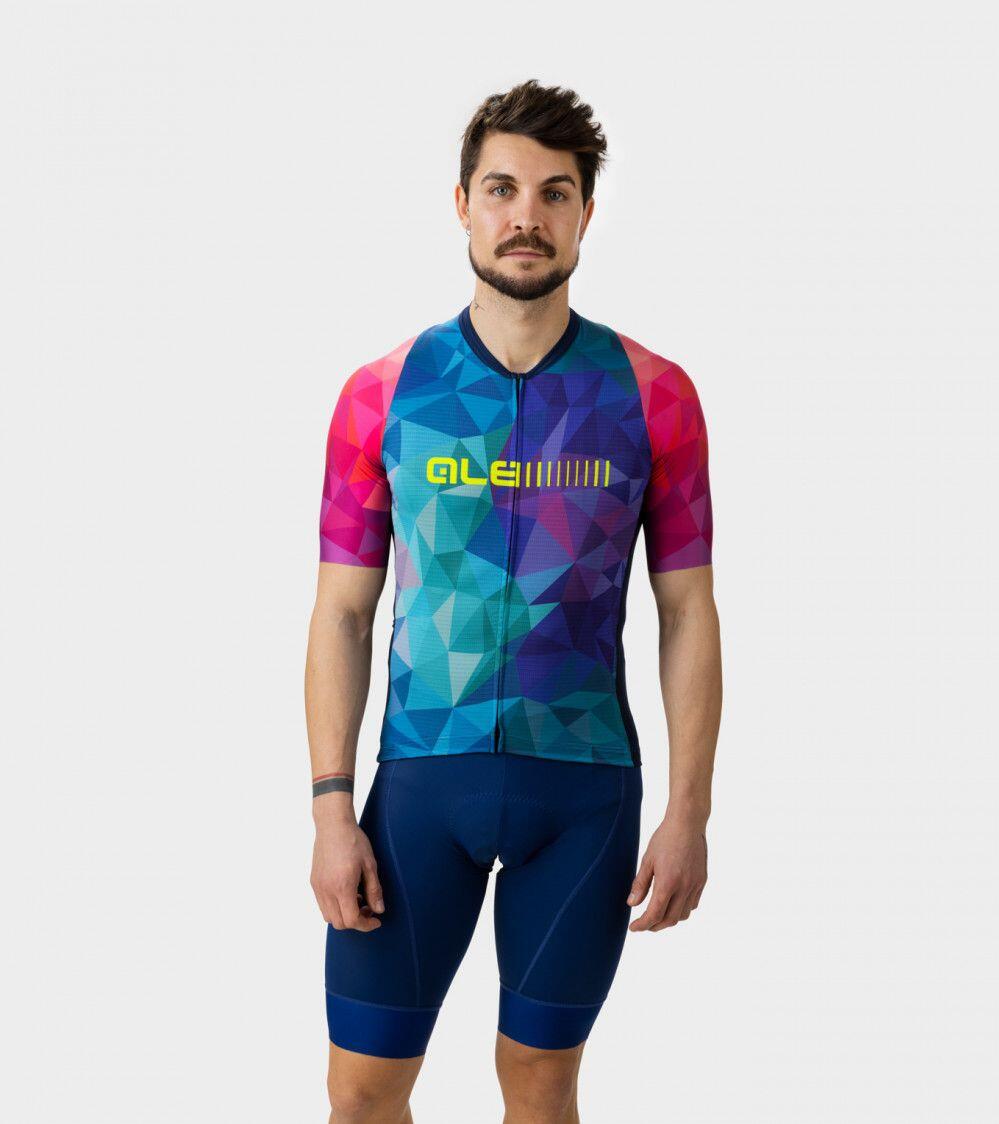 Maillot Manches Courtes Alé Valley Bleu 3/7
