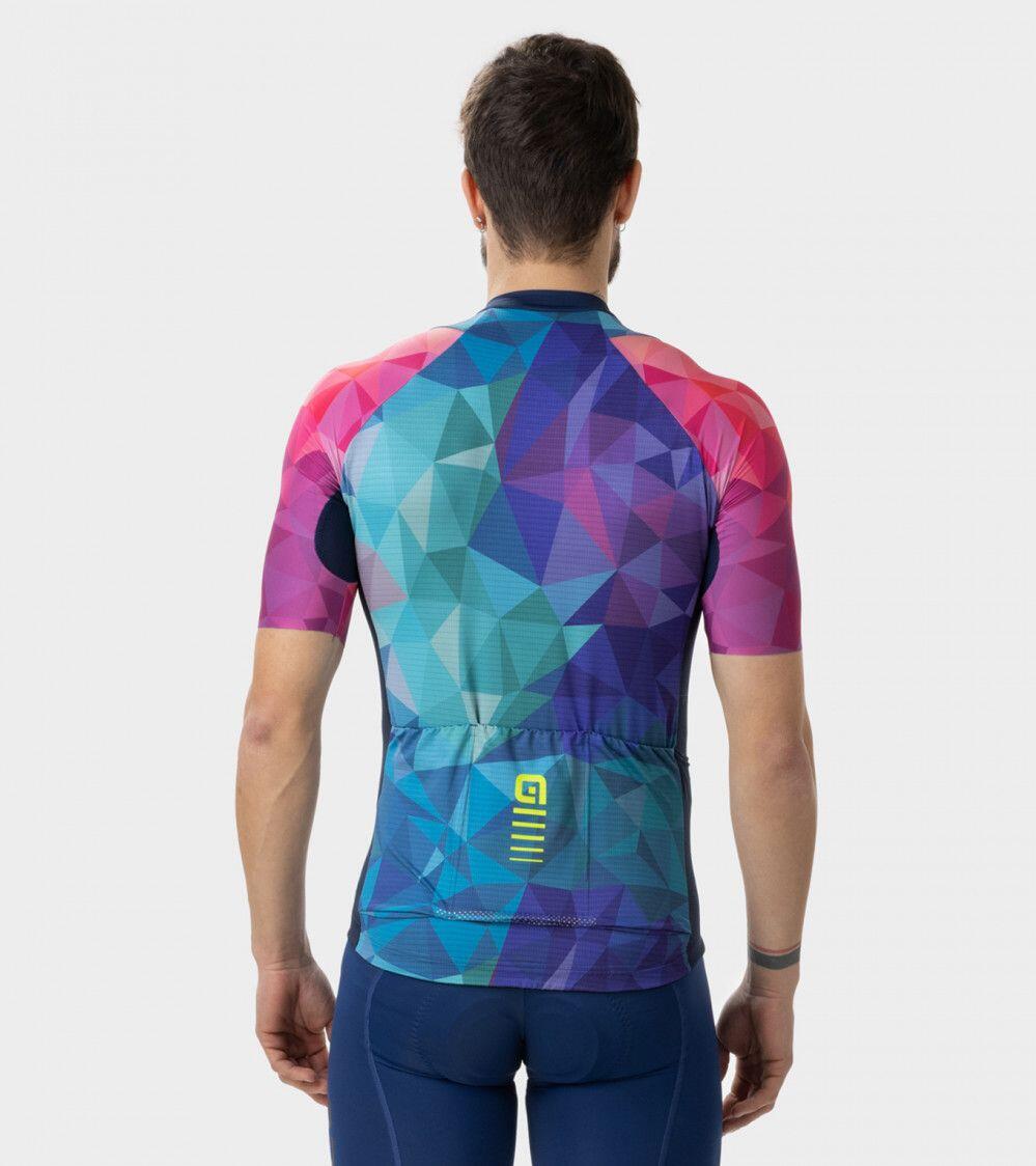 Maillot Manches Courtes Alé Valley Bleu 2/7