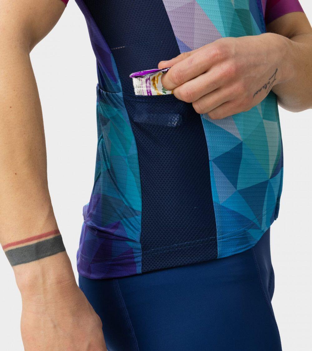 Maillot Manches Courtes Alé Valley Bleu 5/7