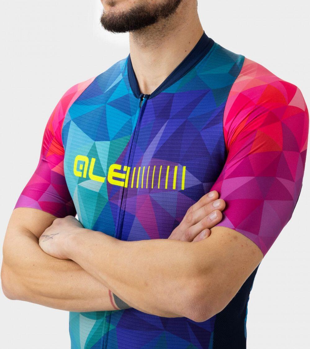Maillot Manches Courtes Alé Valley Bleu 4/7