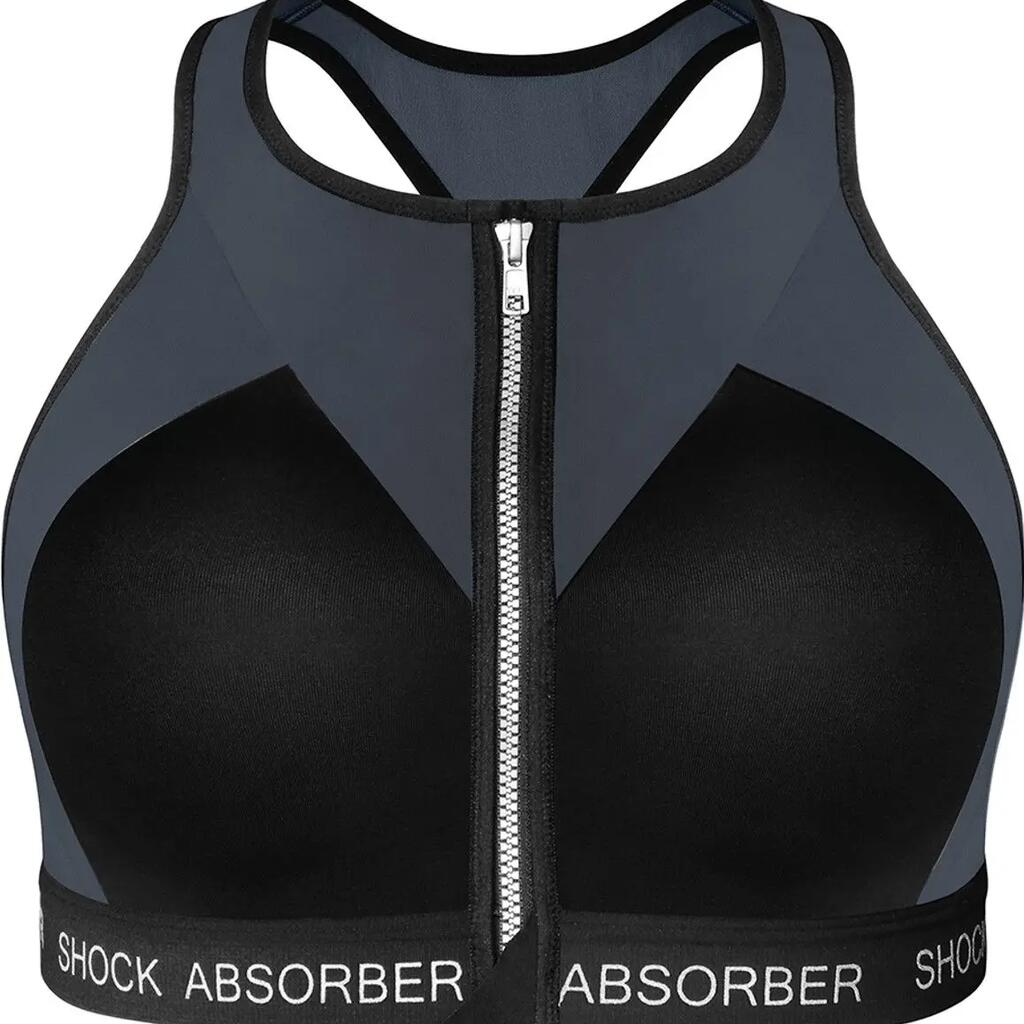Shock Absorber Infinity Power Bra Black / Gray