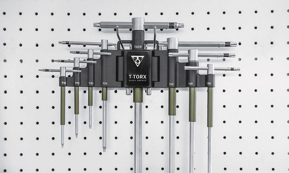 Jeu de 8 Clés Torx Topeak T-Torx Speed Wrench Set 3/7