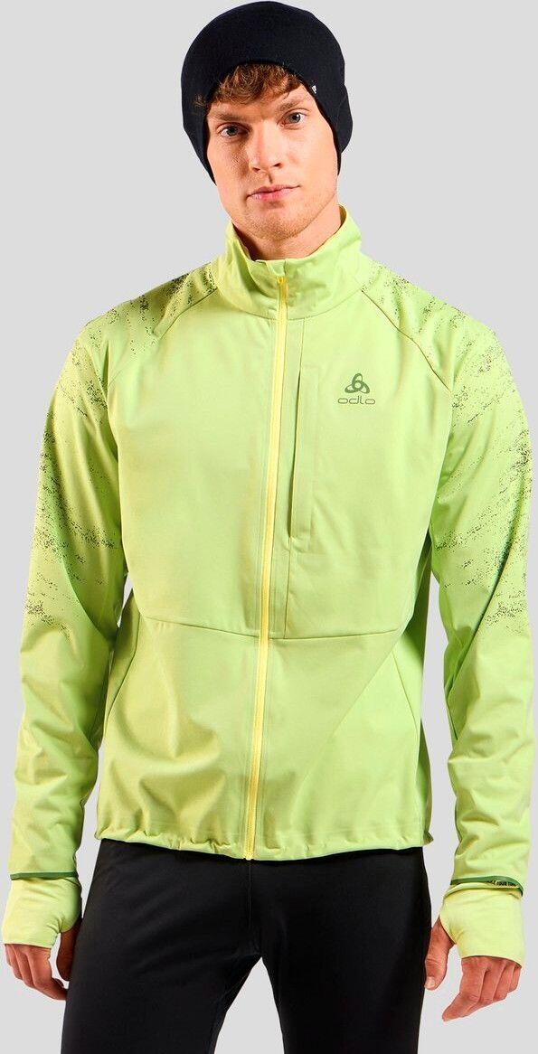 Veste Running Odlo Zeroweight Pro Warm 2.0 Vert Homme 3/7